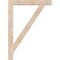 Ekena Millwork Traditional Block Smooth Bracket, Douglas Fir, 3 1/2"W x 32"D x 44"H BKT04X32X44TRA05SDF - alternate 2